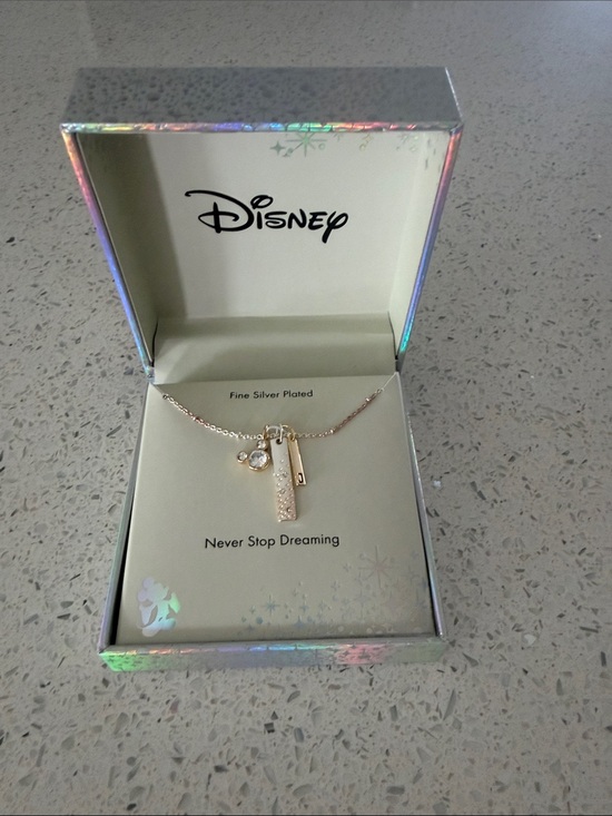Disney Jewelry - Disney Crystal Charm Necklace